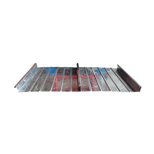 Galvanized Steel Floor Tile Decking Roofing Roll Forming Machine PLC Control