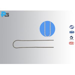 Buy cheap 1.1m Length Luminaire / Short Circuit Test Chain 63%Cu 37%Zn Material IEC60598-1 from wholesalers