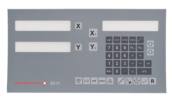 ES14 2 Axis Milling Grinding Machine Easson Dro Digital Readout