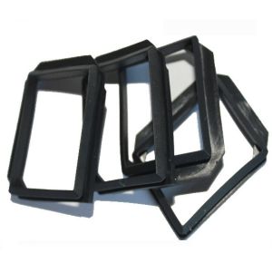 Quality Sealing Custom Silicone Gaskets Die Cutting Processed Adhesive Backings for sale