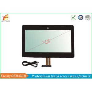 Quality 17.3 Inch Kiosk Lcd Touch Screen , Interactive Touch Panel GG Structure for sale