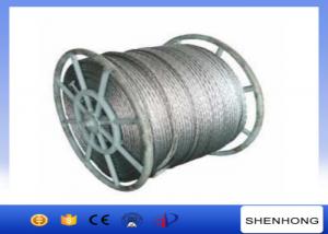 Quality 18 Strands Anti Twist Wire Rope / Galvanized Steel Wire Rope 252kN 20mm Diameter for sale