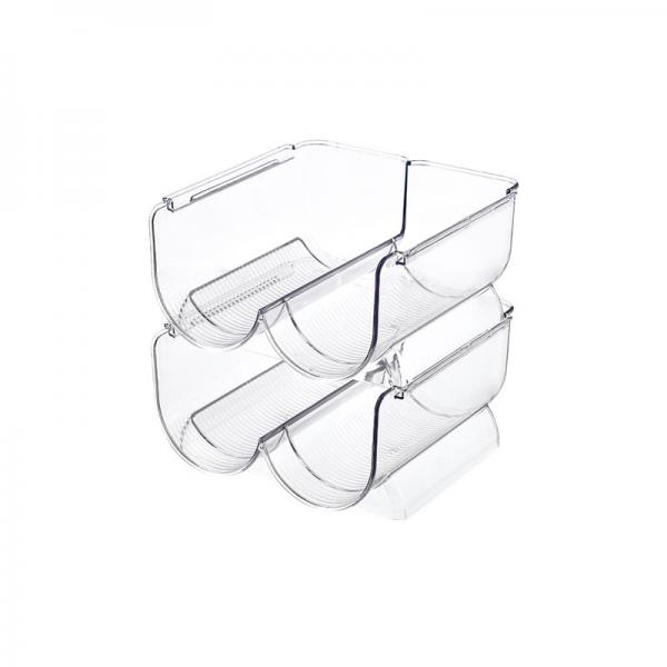 Buy Ultra Modern Wine Odm Storage Holder Rack Crystal Clear For 2 Bottle at wholesale prices