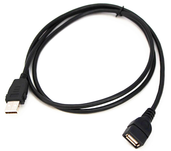 Type A male with lock to female USB Data Cable Automotive Grade Lightweight And Compact Easy Storage