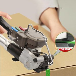 32mm PET Strapping Use Big Power Pneumatic Strapping Machine