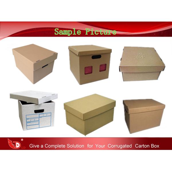 Good quality, fatastic and popular kraft corrugated file box