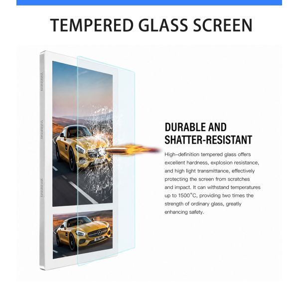 21.5" Elevator Advertising Player Wall Mounted Digital Signage Android WiFi Split Screen LCD Lift Monitor OEM