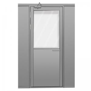 Quality 750w Modular Personal Air Shower Unit Double Doors Interlock Air Shower for sale