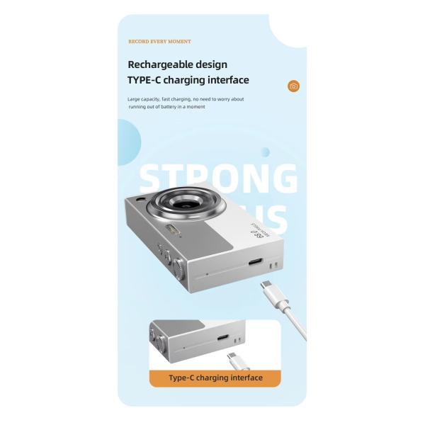 2 Lens Camcorder Digital Video Camera Wifi Photography 1080p 120fps