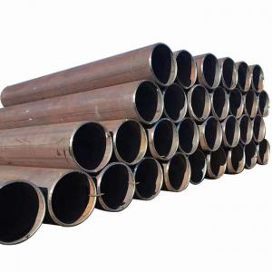 Quality ASTM A53 Ms Grade B Circular Carbon ERW Black Iron Pipe LASW Welded Hollow for sale