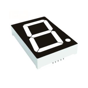 Multicolor Available 7 Segment Numeric Display Gray Face White Segment