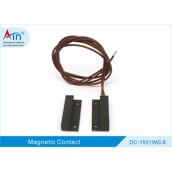 DC-1551WG B; ABS Material Surface Mount Door Contact Sensor For Wooden Door Or Window