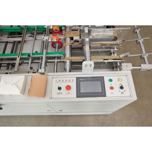 Quality Servo Motor Paper Box Machine Hamburger Box Making Machine for sale