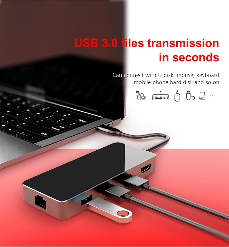 Super Speed USB C Docking Station