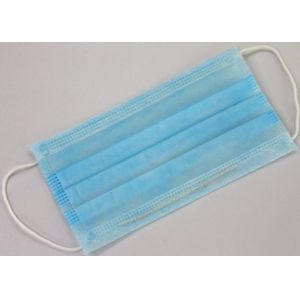 Quality Ultrasonic Welding Earloop Surgical Face Mask Light And Elastic for sale