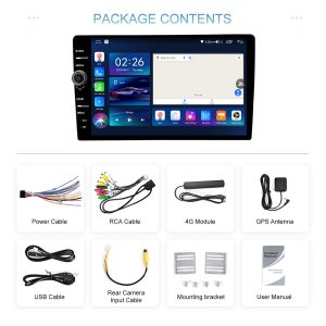 7862S 9/10 Inch Car Radio Touch Screen with GPS Navigation and OLED Display