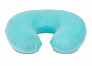 Quality Memory Foam Filled Car Neck Pillow, Microbeads Pillow, Travel Neck Pillow Logo for sale
