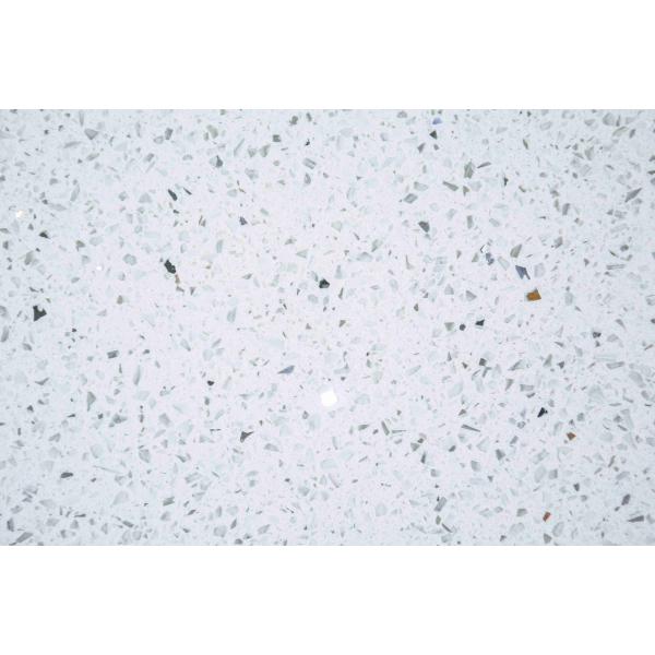 8mm Translucent Classic Artificial Quartz Countertop,White Quartz Worktop