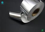 Glossy Silver Aluminum Foil Coated Paper For Tobacco Packaging In Plain Mass