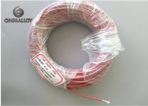 Quality Fiberglass Silicon Rubber Insulated Resistance Wire NiCr Heating Wire 300V Rated Voltage for sale