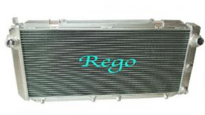 Aftermarket Aluminum Car Radiators Direct Fit Pressure Tested 42mm Thickness