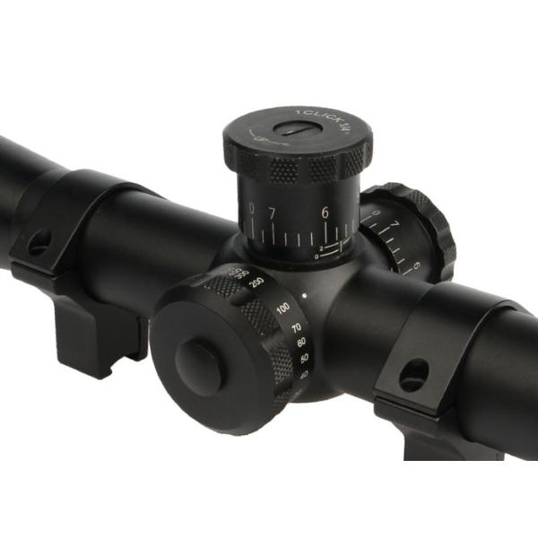 Second Focal Plane Reticle Hunting Scope Shock Resistant Excellent Light Gathering Ability