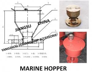 Quality MARINE FUNNEL-D Type Marine Funnel With Cover And Flange for sale