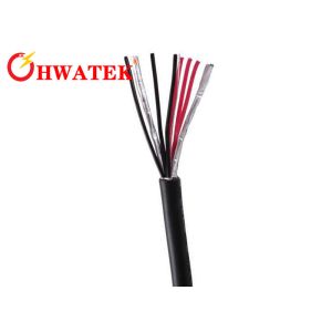 Custom Flexible Computer Connection Cables , Solid Copper Wire TPE Sheath