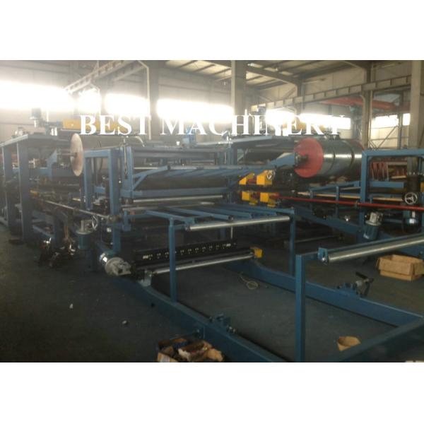 Wall EPS / PU Sandwich Panel Production Line Precast Auto Cutting