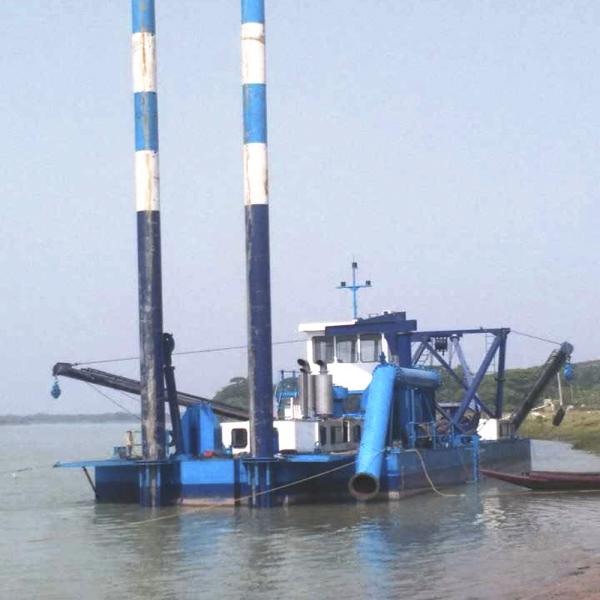 550mm Discharge Pipe River Dredger With Advanced Dredging Technology And 1662kw Pump Power