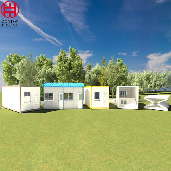 Zontop ready modern easy assemble 40 ft story resort prefabricated modular 20ft manufactured homes prefab house made