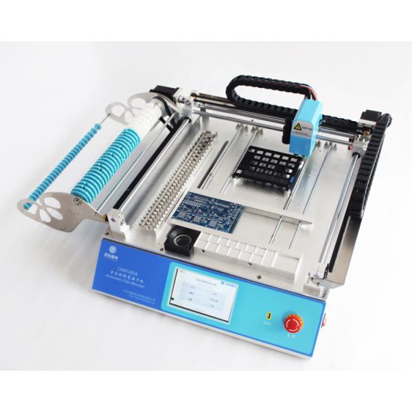 29 Feeders 2 Heads CHMT48VA Desktop Automatic SMD / SMT Pick And Place Machine + Double Vision Camera
