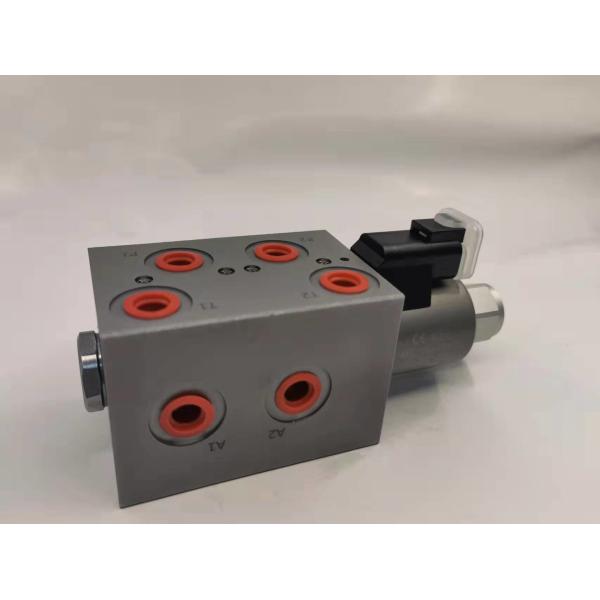 21MPa Customized Hydraulic Solenoid Valve 8 Way 2 Position 210bar Pressure