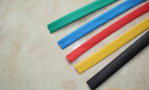 Quality Multi Colored PVC Thermo Heat Shrink Wrap Tubing For Electrical Copper Row for sale