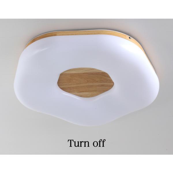 Modern Ceiling Lamp LED 24W 36W Flower Shape Ceiling Lights For Bedroom Living Dining Room wooden ceiling lamp(WH-WA-56)