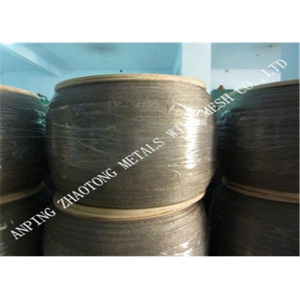 8mm SS304 Knitted Mesh Fabric ODM High Temperature Resistance 800 Degrees