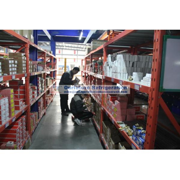 R404a refrigeration multi compressor racks for -18℃ chicken cold storage