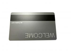 Quality Programmable Black Magnetic Stripe Card Printed Hotel Key Card for sale