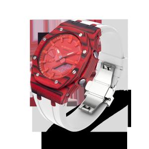 Quality Fold Over Clasp Type Casio Digital Metal Case Casio G Shock Watch Case for sale