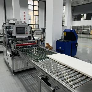 Quality 20mm Adjustable Air Filter Production Line Automatic PP Gluing Machine for sale