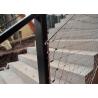 Buy cheap Decorative Ferrule Flexible Stainless Steel Wire Rope Mesh Fence For Stair from wholesalers