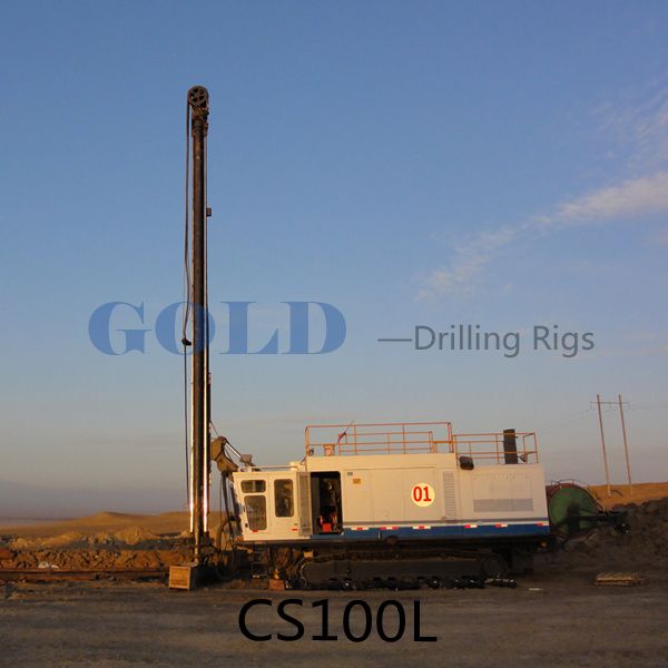 crawler down-the-hole drill CS200 DTH hammer drilling rig