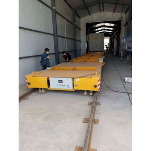 Quality Remote Controlled Rail Ladle Transfer Trolley With Emergency Stop for sale