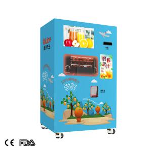 Quality Park azure orange juice vending machine automatic freshly squeezed orange juice vending machine for sale