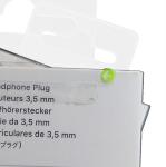 3.5mm Jack Wired Earphone 1.2M Handsfree Stereo In Ear Wire Earphones With Box