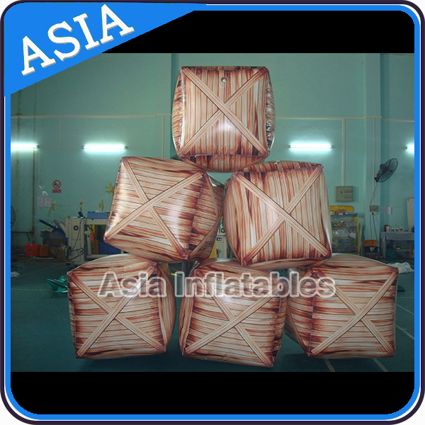 Inflatable Triangular Shape Marker Floating Buoy For Advertising And Water Games