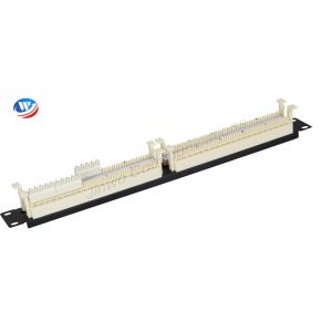 Rack Mount 1U 110 Wiring Blocks 100 Pairs MDF Terminal Block