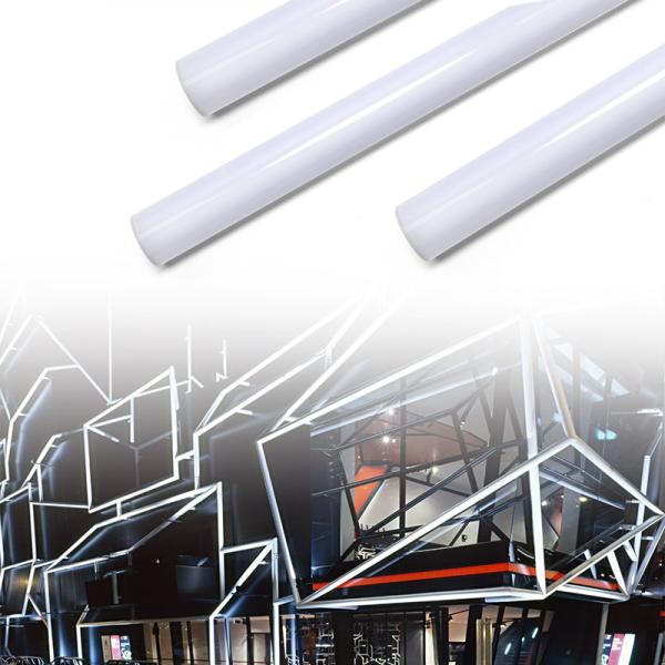 360° Circular LED Linear Light 110 Degree Beam Angle For Office Supermarket