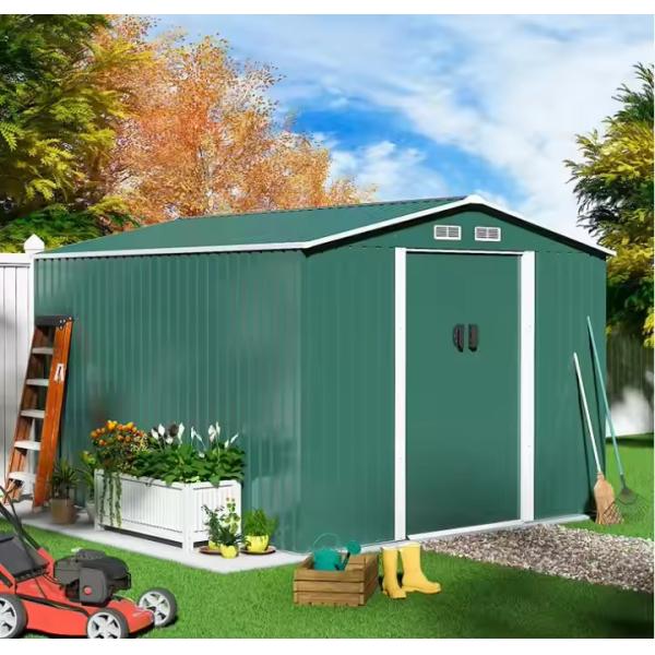 Yardmaster 8 X 6FT Dark Grey Outdoor Garden Storage Building Yard Shed