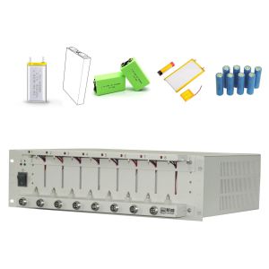 Quality Triple Range Aa Battery Analyzer , 8 Channel 5V6A Cca Battery Tester for sale